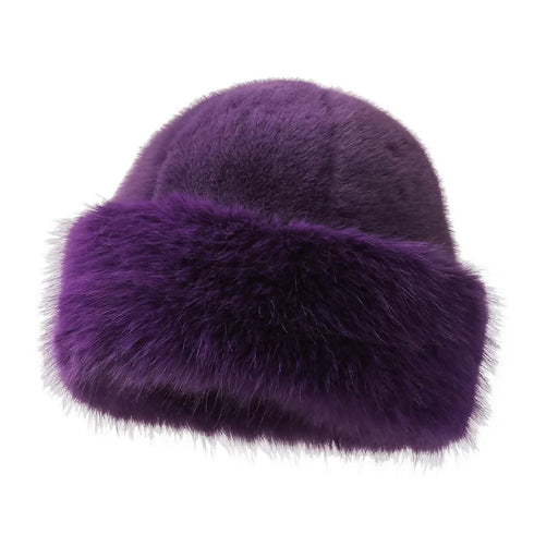 Winter Fashion Faux Fur Bucket Hat